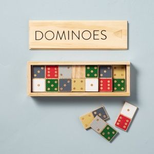 HEARTH AND HAND Dominoes Game Set